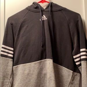 Adidas Hoodie Colorblock Gray